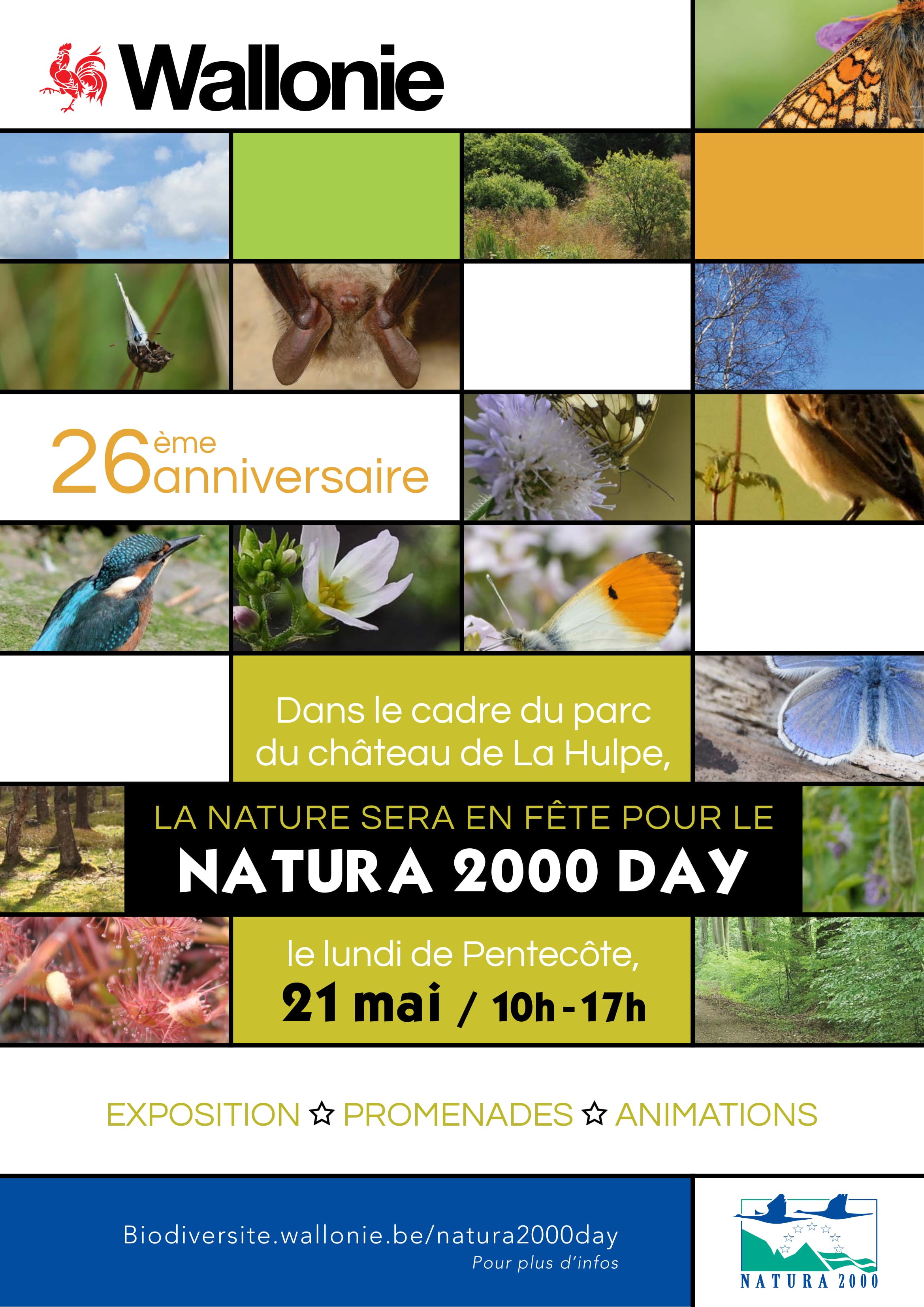 Affiche anniversaire Natura 2000